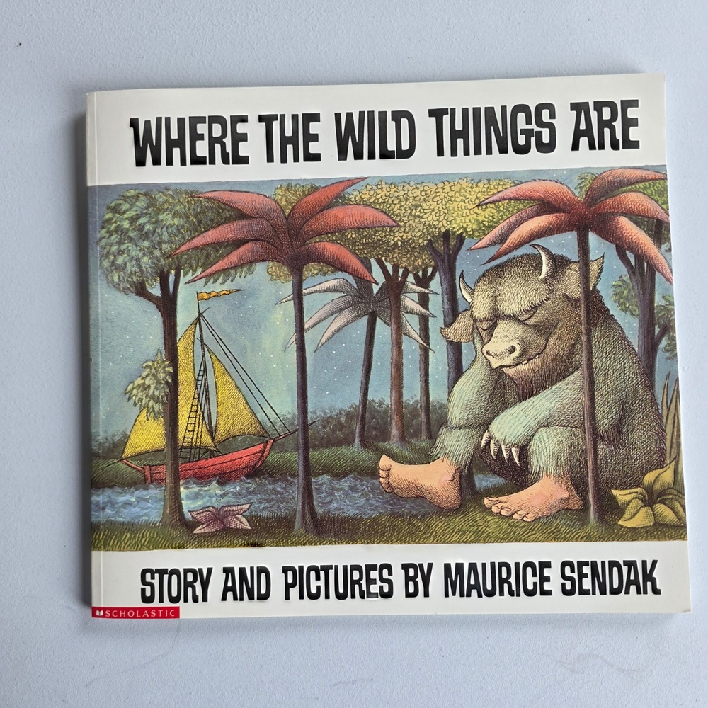 Where the Wild Things Are Maurice Sendak Scholastic Paperback 1991 Edition